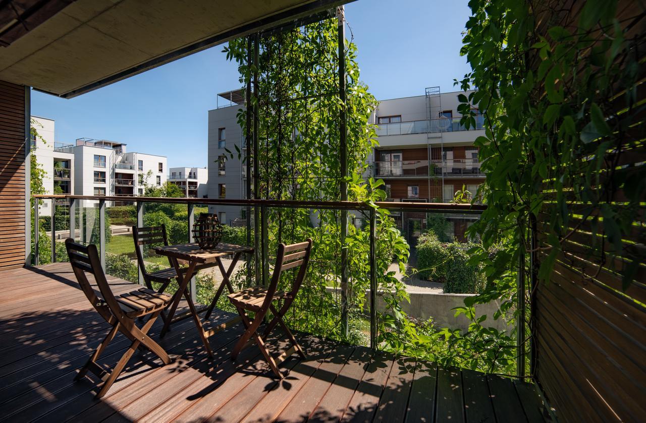 Apartament W Gdansku Brzeznie ,Blisko Plazy ,Darmowe Miejsce Parkingowe ,Taras Exterior photo